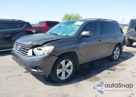 2008 Toyota Highlander Sport from USA, damaged, VIN JTEDS43AX82029749